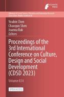 Proceedings of the 3rd International Conference on Culture, Design and Social Development (CDSD 2023) edito da Atlantis Press