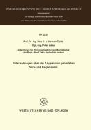 Untersuchungen über das Läppen von gehärteten Stirn- und Kegelrädern di Herwart Opitz edito da VS Verlag für Sozialwissenschaften