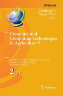 Computer and Computing Technologies in Agriculture edito da Springer Berlin Heidelberg