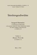 Stirnhirngeschwülste di Hanns Pittrich edito da Springer Berlin Heidelberg