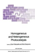 Homogeneous and Heterogeneous Photocatalysis edito da Springer Netherlands