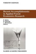 Recent Accomplishments in Applied Forest Economics Research edito da Springer Netherlands