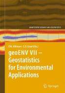 geoENV VII - Geostatistics for Environmental Applications edito da Springer Netherlands