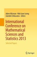 International Conference on Mathematical Sciences and Statistics 2013 edito da Springer Singapore