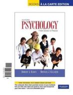 Psychology: Science and Practice, Books a la Carte Edition di Robert A. Baron, Michael J. Kalsher edito da Pearson