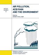 Air Pollution, Acid Rain and the Environment edito da Springer Netherlands