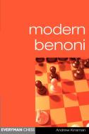 Modern Benoni di Andrew Kinsman edito da Gloucester Publishers Plc