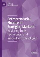 Entrepreneurial Finance In Emerging Markets edito da Springer Nature Switzerland AG