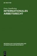 Internationales Arbeitsrecht: (Arbeitsverweisungsrecht) di Franz Gamillscheg edito da Walter de Gruyter