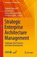 Strategic Enterprise Architecture Management edito da Springer-Verlag GmbH
