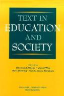 Text In Education And Society edito da NUS Press