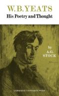 W. B. Yeats di Stock, A. G. Stock, Stock A. G. edito da Cambridge University Press