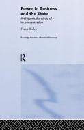 Power in Business and the State di Frank Bealey edito da Routledge