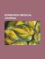 Edinburgh Medical Journal (volume 12, Pt. 2) di Books Group edito da General Books Llc