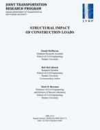 Structural Impact of Construction Loads di Daniel McPheron, Bob McCullouch, Mark Bowman edito da PURDUE UNIV PR