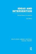 Ideas and Intervention di Joe Bailey edito da Taylor & Francis Ltd