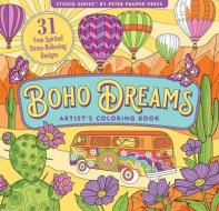 Boho Dreams Adult Coloring Book edito da PETER PAUPER