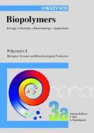 Biopolymers edito da Wiley-vch Verlag Gmbh