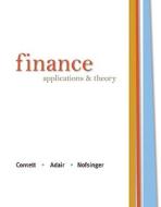 Finance: Applications & Theory di Marcia Millon Cornett, Tony Adair, John Nofsinger edito da Irwin/McGraw-Hill