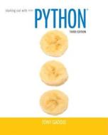 Starting Out with Python with Access Code di Tony Gaddis edito da Addison-Wesley Professional