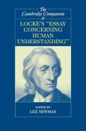 The Cambridge Companion to Locke's 'Essay Concerning Human Understanding' edito da Cambridge University Press