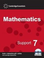Cambridge Essentials Mathematics Support 7 Pupil's Book With Cd-rom di Peter Sherran, Steven Ellis edito da Cambridge University Press