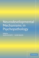 Neurodevelopmental Mechanisms in Psychopathology di Dante Cicchetti, Elaine Walker edito da Cambridge University Press