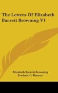 The Letters Of Elizabeth Barrett Browning V1 di Elizabeth Barrett Browning edito da Kessinger Publishing Co
