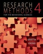 Research Methods for the Behavioral Sciences di Frederick J. Gravetter, Lori-Ann B. Forzano edito da Wadsworth Publishing Company