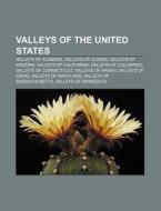 Valleys Of The United States: Great Appa di Books Llc edito da Books LLC, Wiki Series