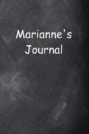 Marianne Personalized Name Journal Custom Name Gift Idea Marianne: (Notebook, Diary, Blank Book) di Distinctive Journals edito da Createspace Independent Publishing Platform
