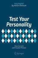 Test Your Personality di Adrian Wallwork edito da Springer International Publishing