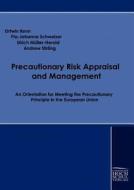 Precautionary Risk Appraisal and Management edito da Europäischer Hochschulverlag