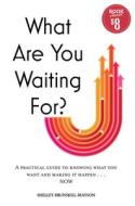 What Are You Waiting For?: A Practical Guide to Knowing What You Want and Making It Happen Now di Shelley Brunskill-Matson edito da CHARTWELL BOOKS