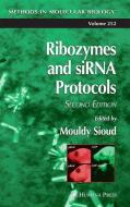 Ribozymes and siRNA protocols edito da Humana Press