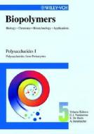 Biopolymers 5 edito da Wiley VCH Verlag GmbH
