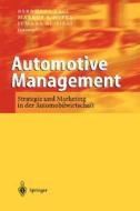 Automotive Management edito da Springer