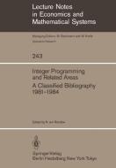 Integer Programming and Related Areas di R. von Randow edito da Springer Berlin Heidelberg
