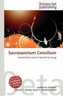 Sacrosanctum Concilium edito da Betascript Publishing