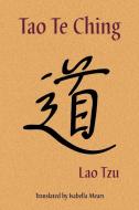 Tao Te Ching di Lao Tzu edito da Book Tree