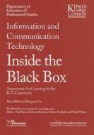 Information and Communication Technology: Assessment for Learning in the Ict Classroom di Mary Webb, Margaret Cox edito da Learning Sciences