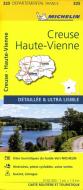 Creuse, Haute-Vienne - Michelin Local Map 325 di Michelin edito da Michelin Editions Des Voyages