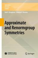 Approximate And Renormgroup Symmetries di Nail H. Ibragimov, Vladimir F. Kovalev edito da Springer-verlag Berlin And Heidelberg Gmbh & Co. Kg