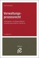 Verwaltungsprozessrecht di Rolf Schmidt edito da Schmidt, Dr. Rolf Verlag