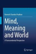 Mind, Meaning and World di Ramesh Chandra Pradhan edito da Springer Singapore