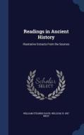 Readings In Ancient History di William Stearns Davis, Willis Mason West edito da Sagwan Press