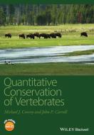 Quantitative Conservation of Vertebrates [With CDROM] di Michael J. Conroy, John P. Carroll edito da PAPERBACKSHOP UK IMPORT