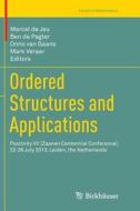 Ordered Structures and Applications edito da Springer International Publishing