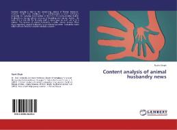 Content analysis of animal husbandry news di Ruchi Singh edito da LAP Lambert Academic Publishing