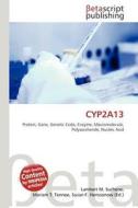 Cyp2a13 edito da Betascript Publishing